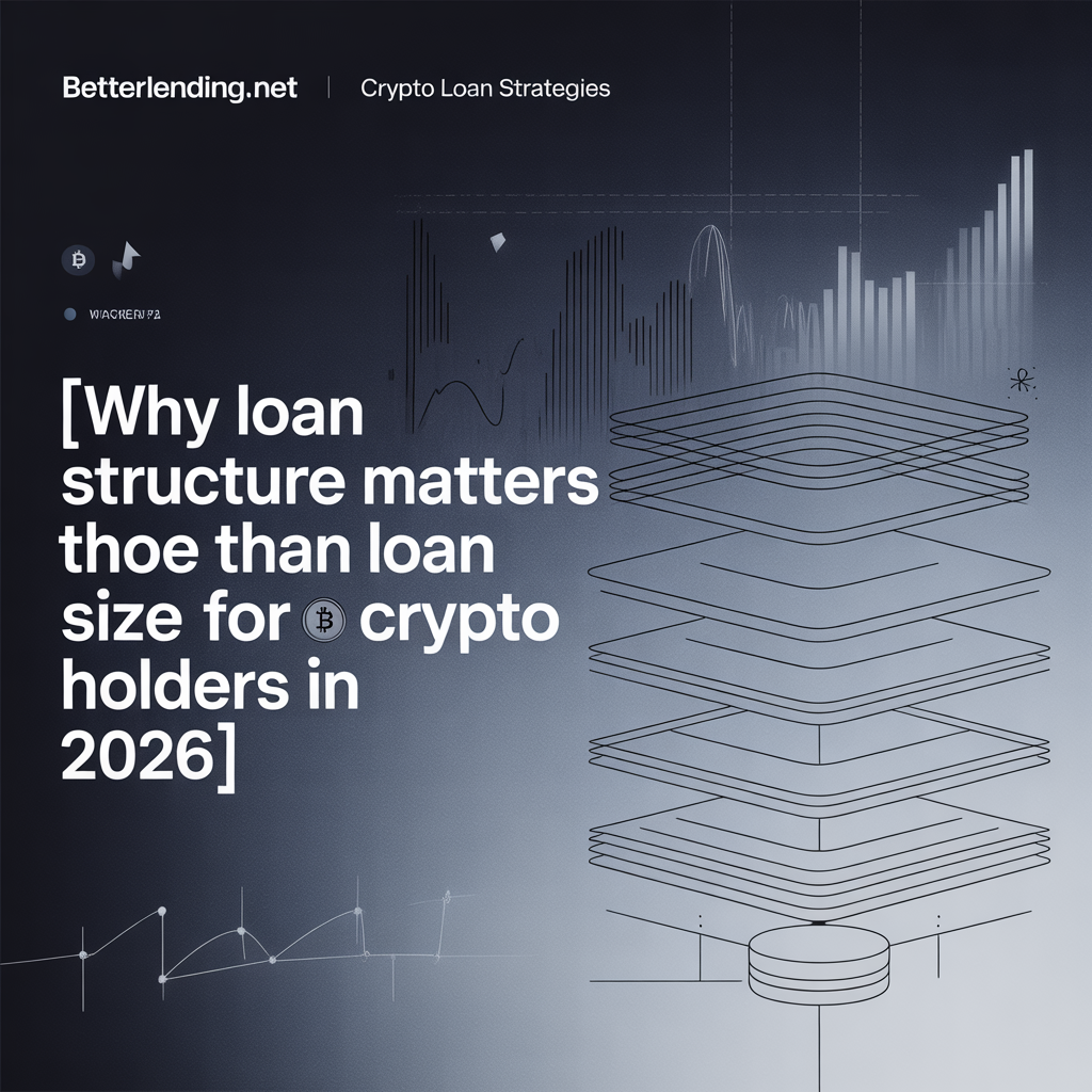 loan structure vs loan size comparison in crypto lending strategy