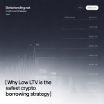 low LTV crypto borrowing strategy with strong risk buffer