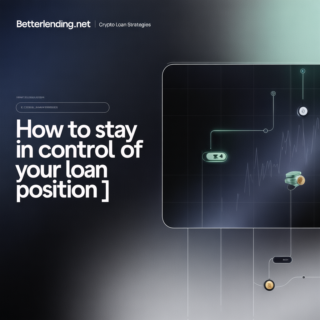 staying in control of crypto loan position with structured strategy