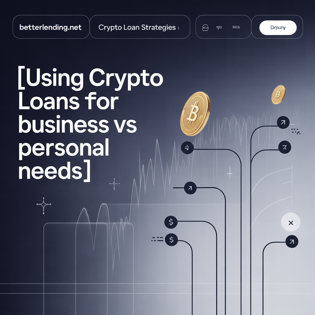 comparison of business vs personal crypto loan strategies